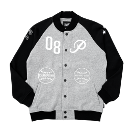 Moletom Primitive Homebase Varsity - Heather Black