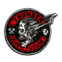 Adesivo Thunder Skull Know Future (12,5cm x 12,5cm)