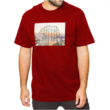 Camiseta Primitive Roof Top Cardinal
