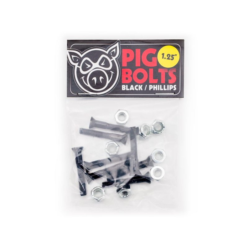 Parafuso Pig Black - 1 1/5" phillips