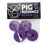 Amortecedor Pig Bushings Medium (Purple) 91a