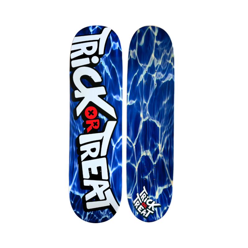 Shape Trick or Treat Logo Water