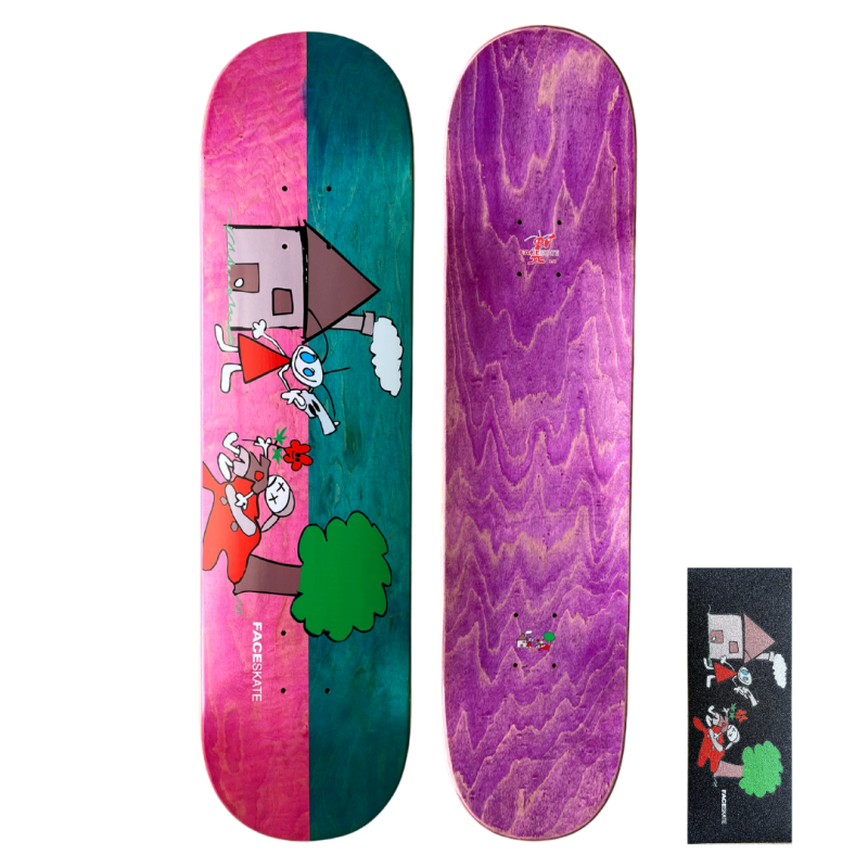 Shape Face Skate Direction Logo