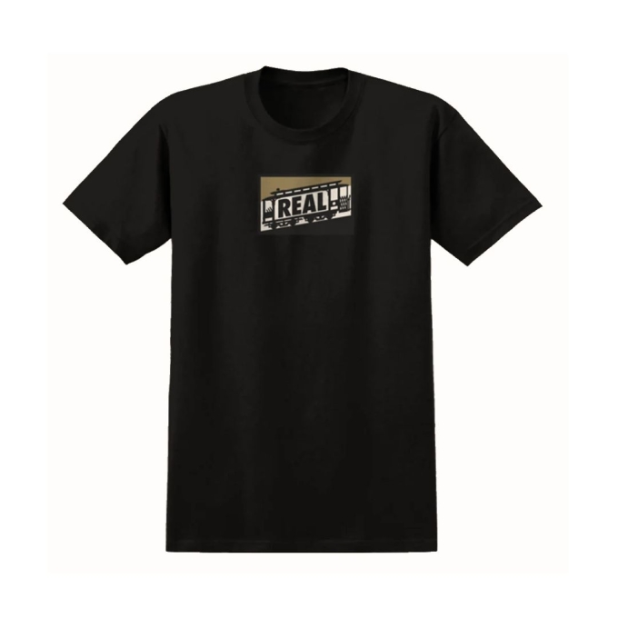 Camiseta Real Skateboards Cable Car