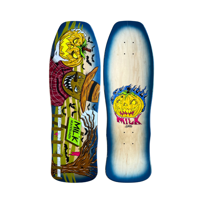 Shape Old School Milk x Ratones Burning Skull - 9.60