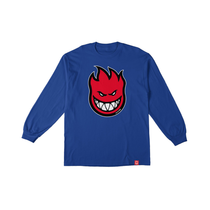 Camiseta Spitfire Bighead Fill Azul  JUVENIL