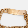 Colar Baker Curb Wax Gold Necklace