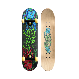 Skate Montado Domination Lagarta- 7.75