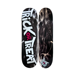 Shape Trick or Treat Logo Smoke