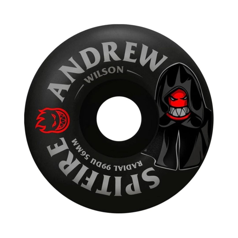 Spitfire Burn Squad 60mm80HD スケボーウィール Roda Spitfire F4 Radial - Burn Squad Andrew 56mm 99d