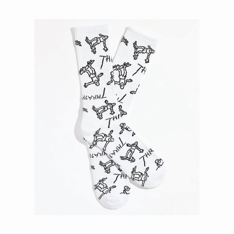 Meia Thrasher Gonz Logo Crew