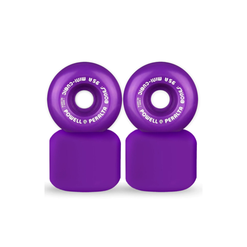 Roda Powell Peralta - Mini Cubics 64mm 95a Branca