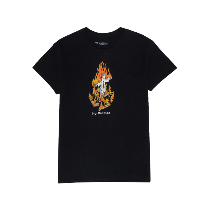 Camiseta Toy Machine Charred Cross 2