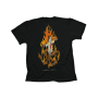 Camiseta Toy Machine Charred Cross