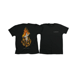 Camiseta Toy Machine Charred Cross