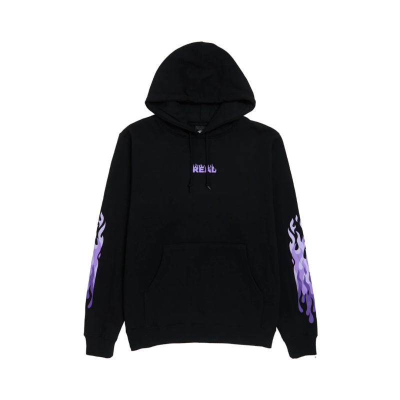Moletom Real Skateboards Flame Sleeve