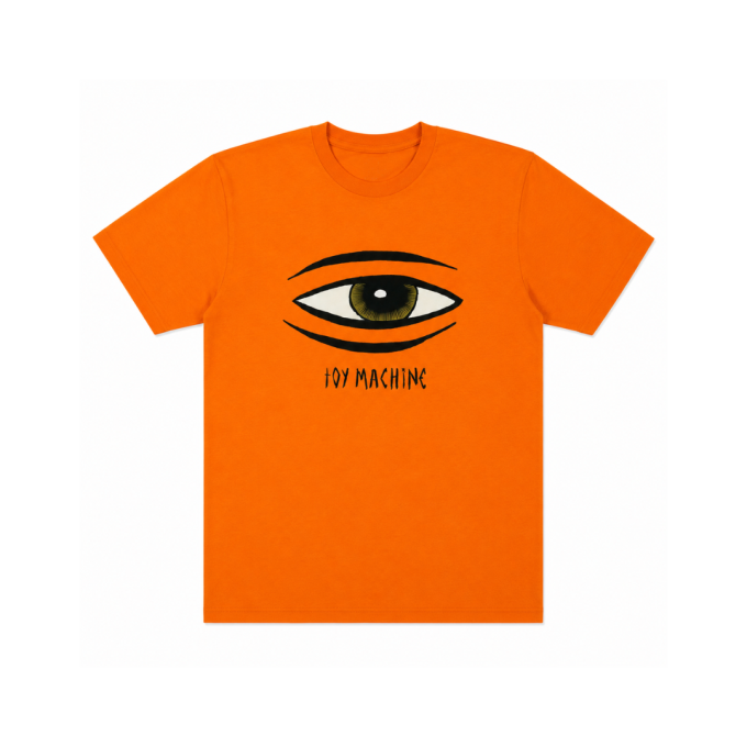 Camiseta Toy Machine Sect Eye Laranja