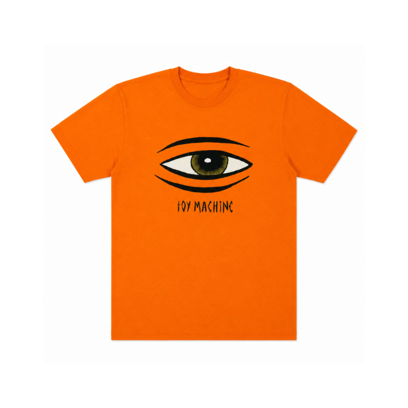 Camiseta Toy Machine Sect Eye Laranja
