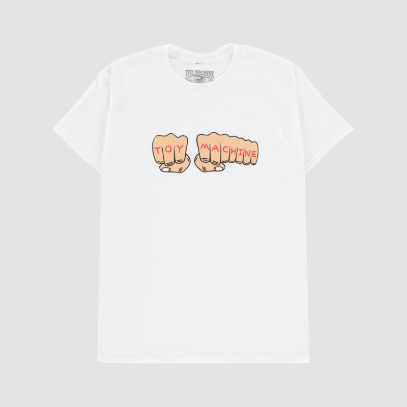 Camiseta Toy Machine Fist Branco