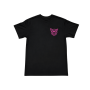 Camiseta Pig Wheels Pig Head - Preto