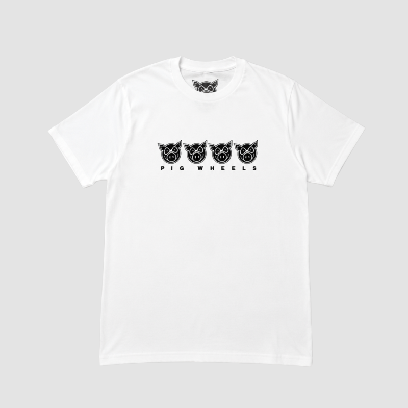 Camiseta Pig Wheels Pig Multi