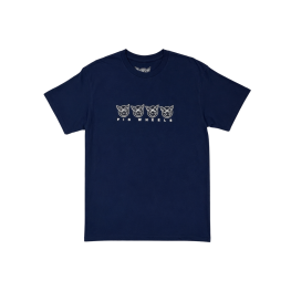 Camiseta Pig Wheels Pig Multi Azul