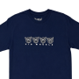 Camiseta Pig Wheels Pig Multi Azul