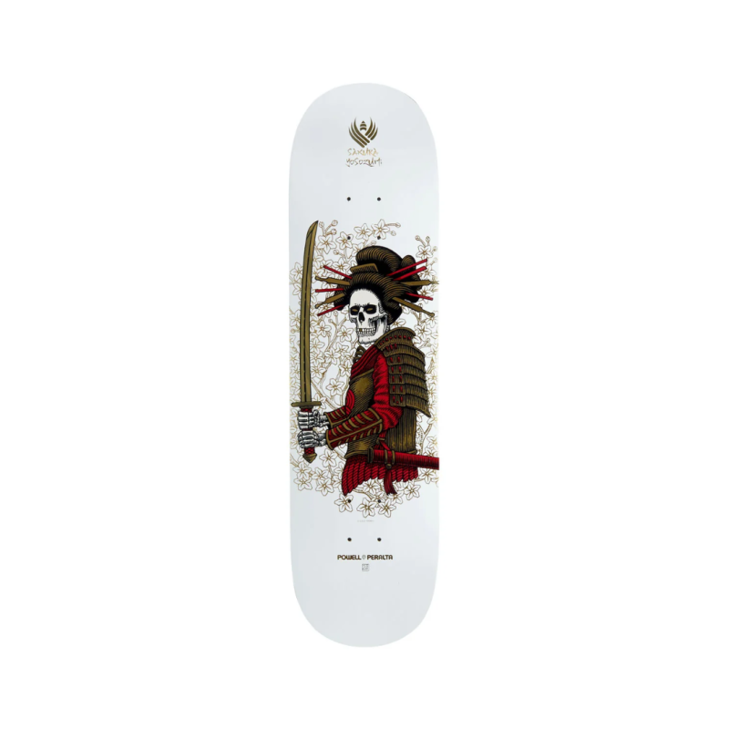 Shape Powell Peralta PRO 7PLY Sakura Yosozumi Onna Bugeisha White/Gold Foil