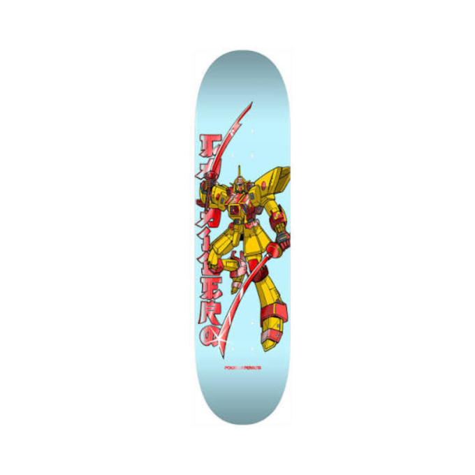 Shape Powell Peralta PRO 7PLY Cab Gundam  Light Blue/Red Foil