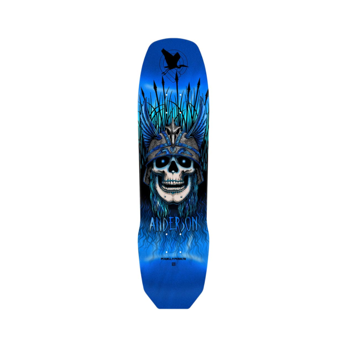Shape Powell Peralta PRO 7PLY Andy Anderson 4 Heron Blue Foil