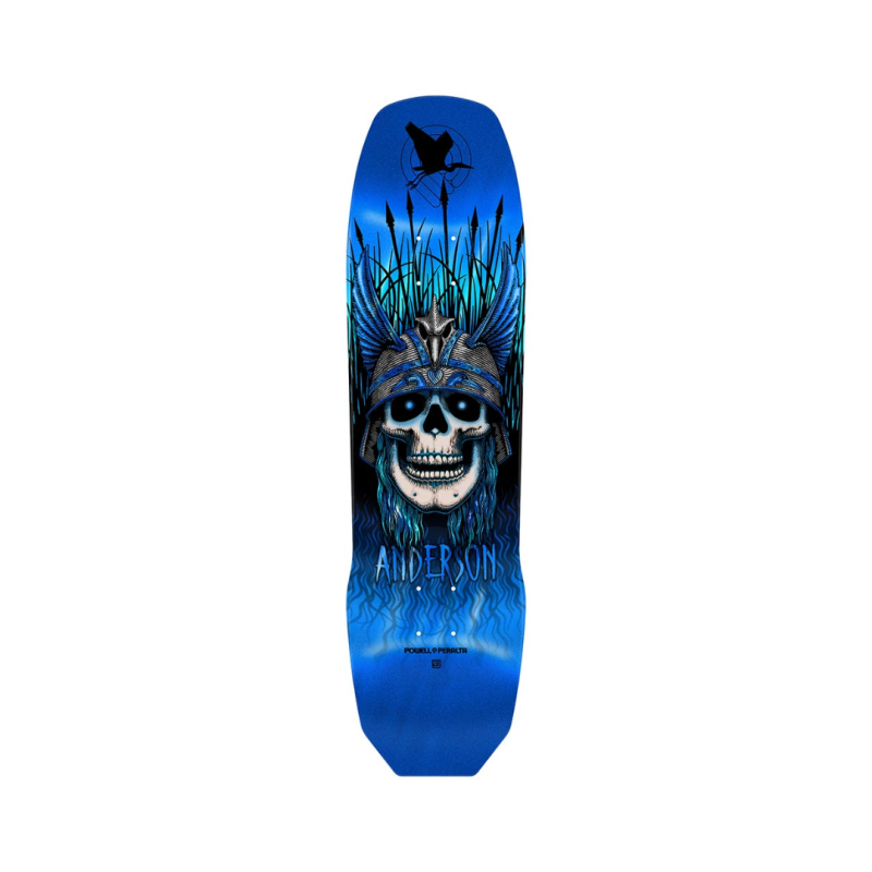 Shape Powell Peralta PRO 7PLY Andy Anderson 4 Heron Blue Foil