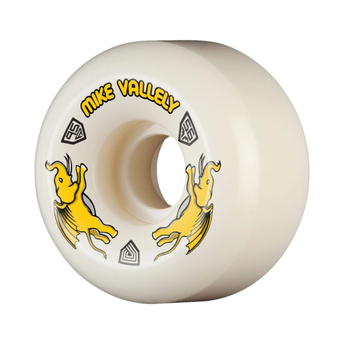 Roda Powell  Dragon Formula Yellow 56mm Vallely 95a