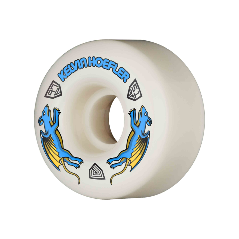 Roda Powell Peralta Dragon Formula Blue 51mm Nano Rat 97a Kevin Hoefler