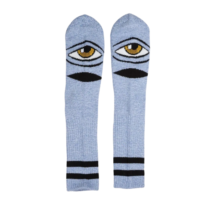 Meia Toy Machine Heather Sect Eye - Black