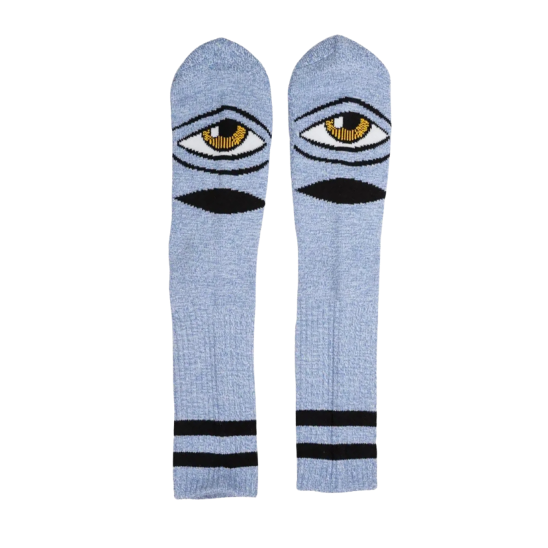 Meia Toy Machine Heather Sect Eye - Black