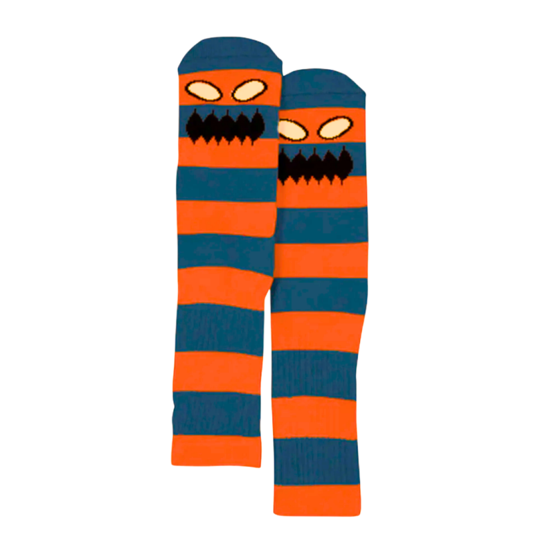 Meia Toy Machine Monster Big Stripe Blush