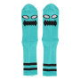 Meia Toy Machine Monster Big Stripe Laranja