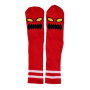 Meia Toy Machine Monster Face - Branco