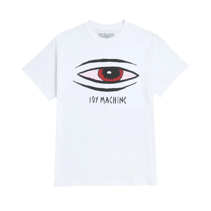 Camiseta Toy Machine Sect Eye -Branca