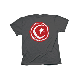Camiseta Foundation Star & Moon Charcoal