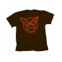 Camiseta Pig Wheels Pig Head