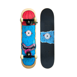 Skate Montado Milk x Ratones Burning Skull 7.25