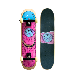 Skate Montado Milk Monster Azul 7.25