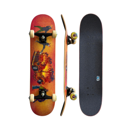 Skate Montado Milk Broken Cars Jeep - infantil