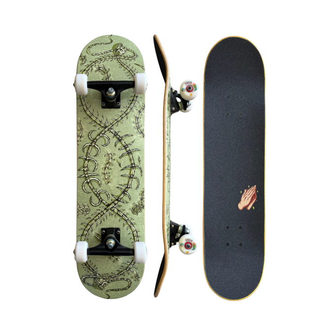 Skate Montado Domination Cobra - 7.75