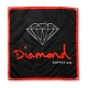 Bandeira Diamond Logo - Preto/Vermelho