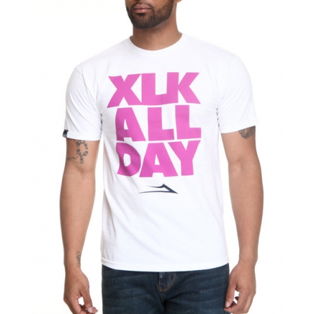 Camiseta Lakai XLK All Day - Branca