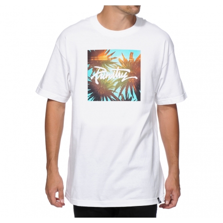 Camiseta Primitive Palms - Branca
