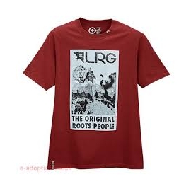 Camiseta LRG Core Monument - Vinho