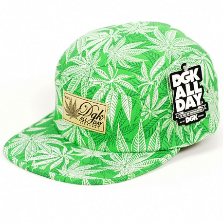 Boné DGK 5Panel 420 1/2 - Verde - Ultra 